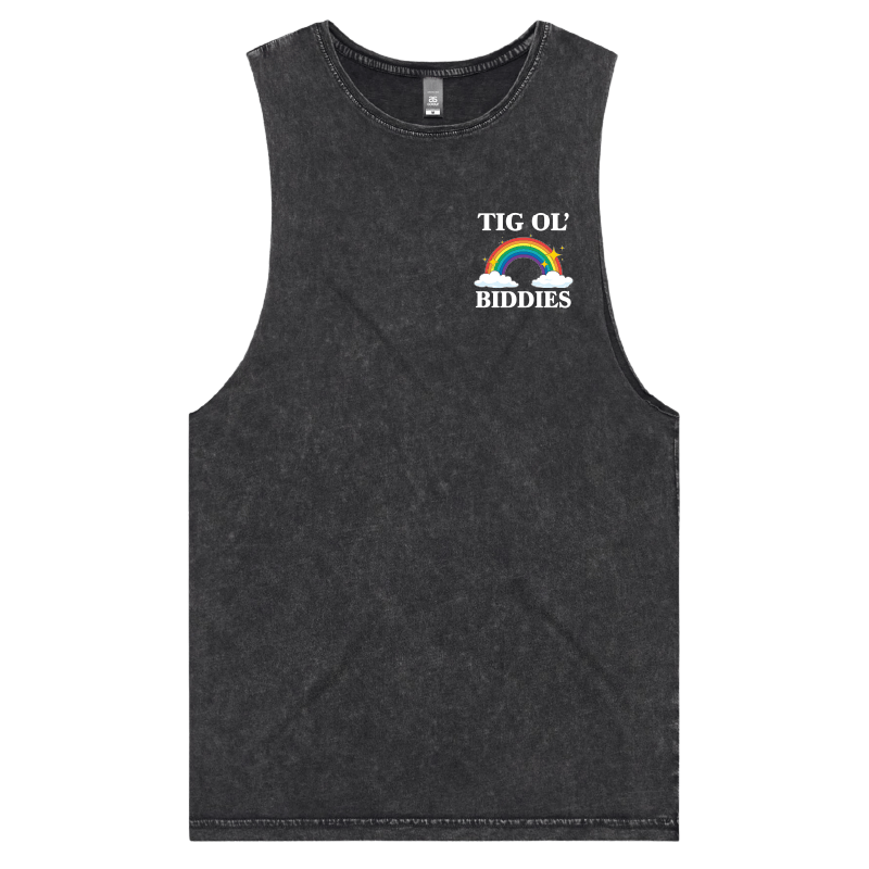 S / Black / Small Front Design Tig Ol’ Biddies 🍒🤤 - Tank