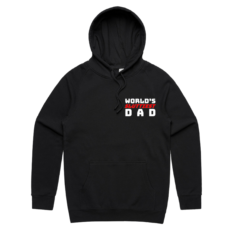 S / Black / Small Front Print Baddie Daddy 👴💋 – Unisex Hoodie