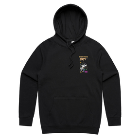 S / Black / Small Front Print Not Like The Others  🐴🦄 – Unisex Hoodie