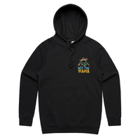 S / Black / Small Front Print Not The Mama 🦕🍳 - Unisex Hoodie