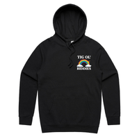 S / Black / Small Front Print Tig Ol’ Biddies 🍒🤤 - Unisex Hoodie