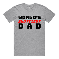S / Grey / Large Front Design Baddie Daddy 👴💋 – Men's T Shirt