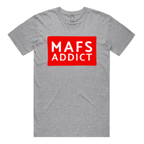 S / Grey / Large Front Design MAFS Addict 💍🕊️ – Men's T Shirt