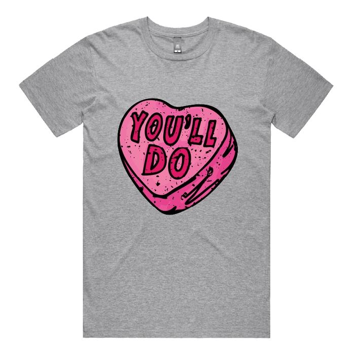 S / Grey / Large Front Design You'll Do 🤷‍♀️💊 – Men's T Shirt