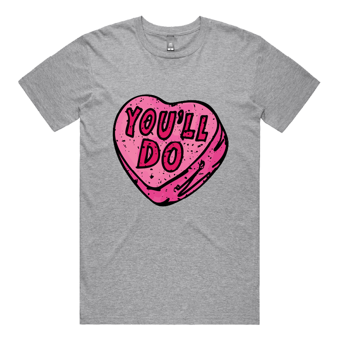S / Grey / Large Front Design You'll Do 🤷‍♀️💊 – Men's T Shirt