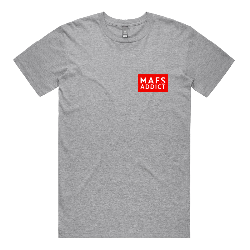 S / Grey / Small Front Design MAFS Addict 💍🕊️ – Men's T Shirt