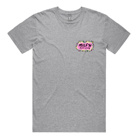 S / Grey / Small Front Design Milf'n Ain't Easy 👩🎖️ – Men's T Shirt