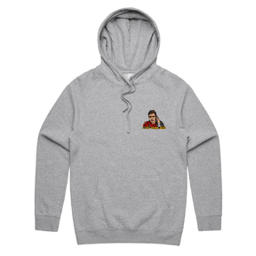 S / Grey / Small Front Print I will find beer 🔭🍻 - Unisex Hoodie
