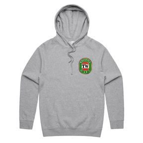 S / Grey / Small Front Print Trophy Wife Victor Bravo 🍺🏆 – Unisex Hoodie