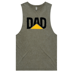 S / Moss / Large Front Design CAT Dad 🚧🏗 - Tank