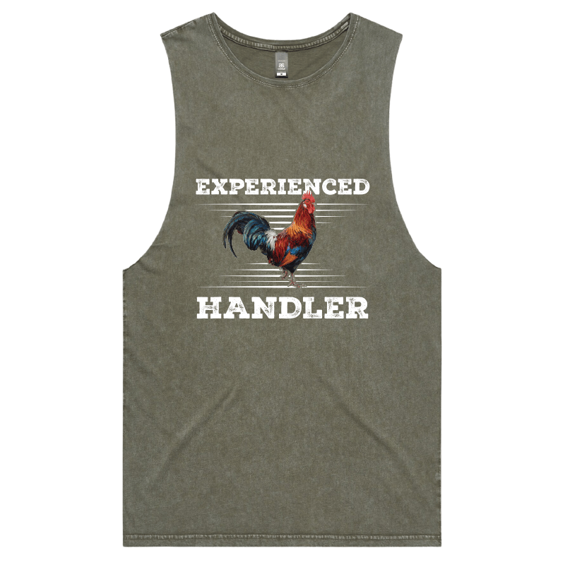 S / Moss / Large Front Design Experienced 🐔 Handler - Tank