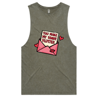 S / Moss / Large Front Design Fanny Flutter 🦋 – Tank