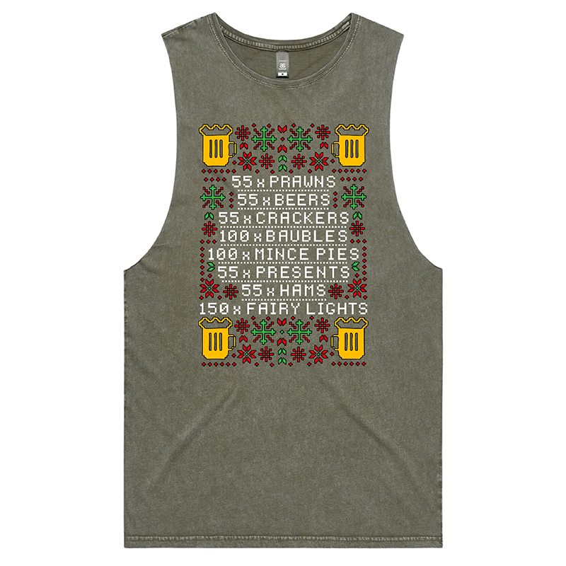S / Moss / Large Front Design I’m Doing Something Festive! 🚗🎄 - Tank