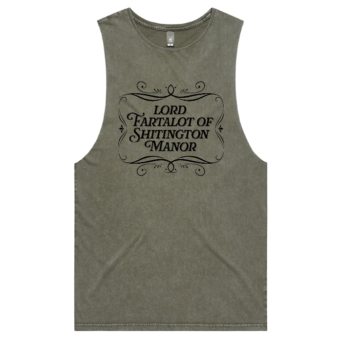 S / Moss / Large Front Design Lord Fartalot 👑💨 – Tank