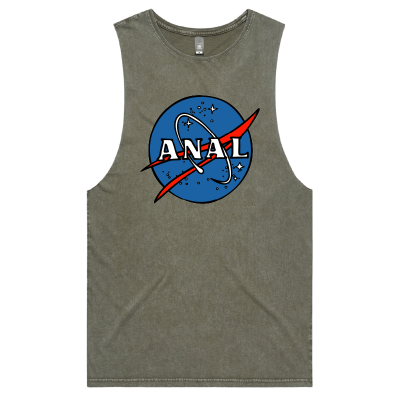 S / Moss / Large Front Design N-ASS-A 🪐 – Tank