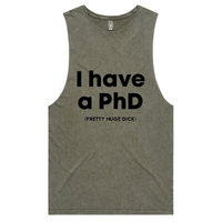 S / Moss / Large Front Design Pretty Huge.....🎓 - Tank