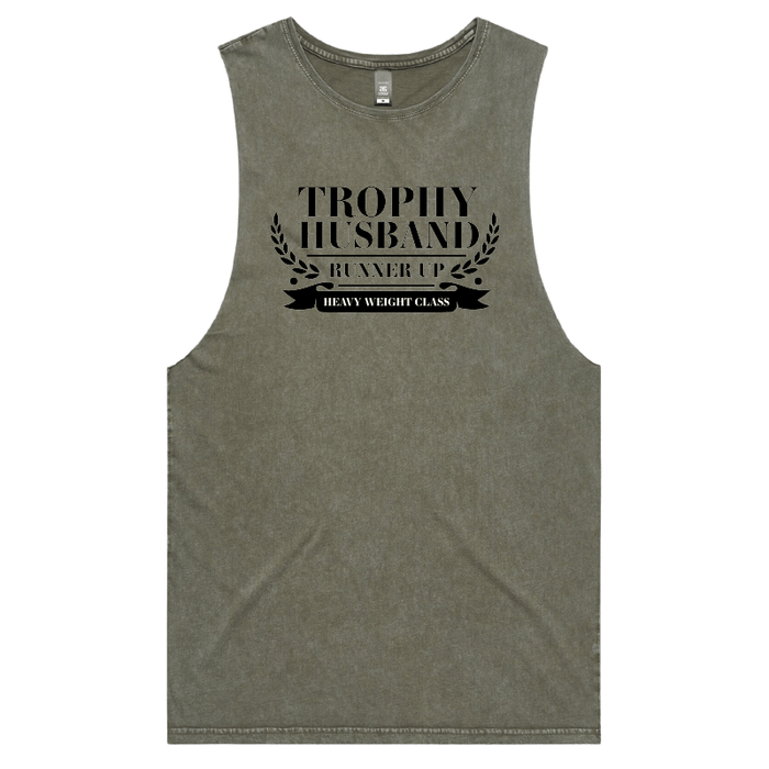 S / Moss / Large Front Design Runner Up Husband 👨🥈 – Tank