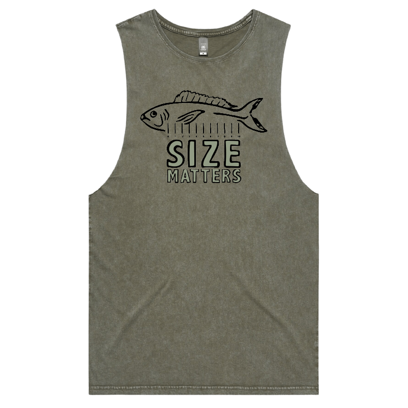 S / Moss / Large Front Design Size Matters 🐟📏 – Tank