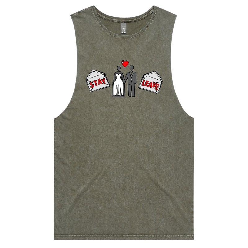 S / Moss / Large Front Design Stay or Leave? 💌💔 – Tank