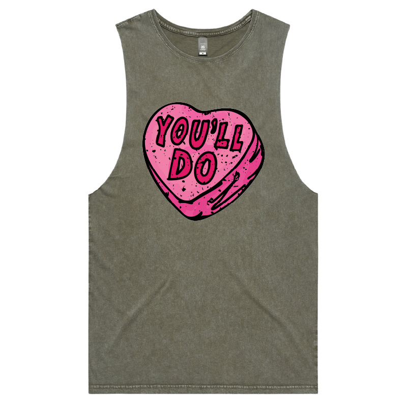 S / Moss / Large Front Design You'll Do 🤷‍♀️💊 – Tank