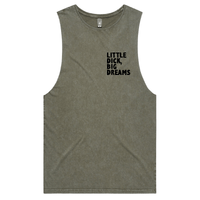 XL / Moss / Small Front Design Big Dreamer 🍆💭 – Tank