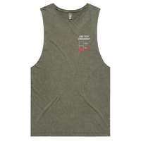 S / Moss / Small Front Design Definitely Not Childish 📋🖕 - Tank