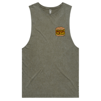 S / Moss / Small Front Design Hi Hungry, I'm Dad 🍔 - Tank