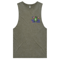 S / Moss / Small Front Design Love You This Much 🦕📏 – Tank
