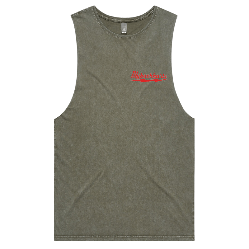 S / Moss / Small Front Design My Back Hurts 🧰 – Tank