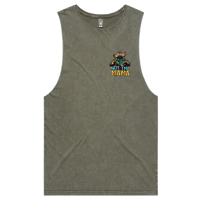 S / Moss / Small Front Design Not The Mama 🦕🍳 - Tank