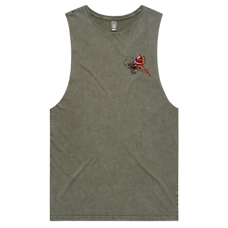 S / Moss / Small Front Design Prawndolph 🦐🦌 - Tank