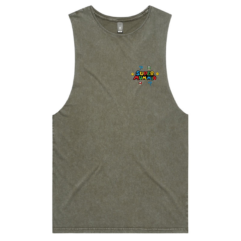 S / Moss / Small Front Design Super Mummio ⭐🍄 – Tank
