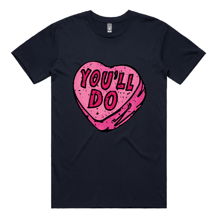 S / Navy / Large Front Design You'll Do 🤷‍♀️💊 – Men's T Shirt