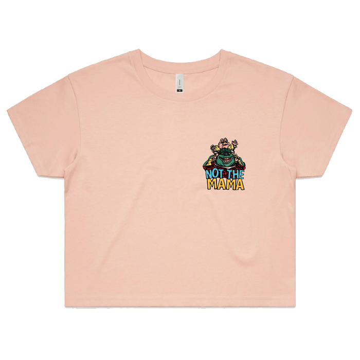 S / Pink Not The Mama 🦕🍳 - Women's Crop Top