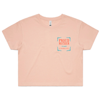 S / Pink Proud Mother 🥴💩 – Women's Crop Top