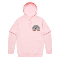 S / Pink / Small Front Print Need Beer 🍺⛽ – Unisex Hoodie