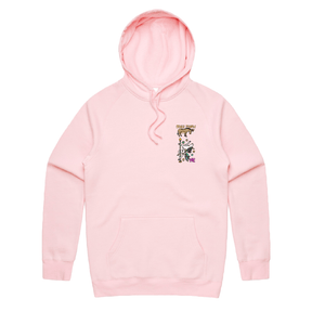 S / Pink / Small Front Print Not Like The Others  🐴🦄 – Unisex Hoodie