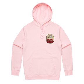 S / Pink / Small Front Print Trophy Husband Northern 🍺🏆 – Unisex Hoodie