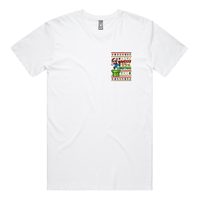 S / White / Small Front Design Super Christmas 🍄🎅 - Men's T Shirt