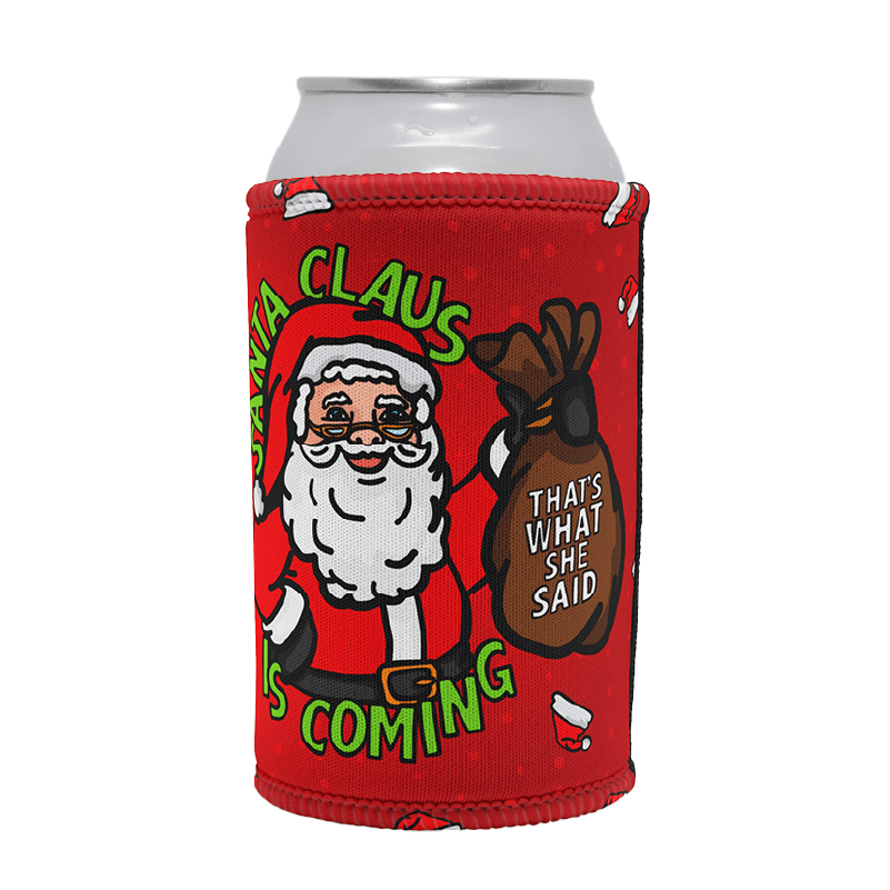 Santa is Coming 🎅🎄- Stubby Holder
