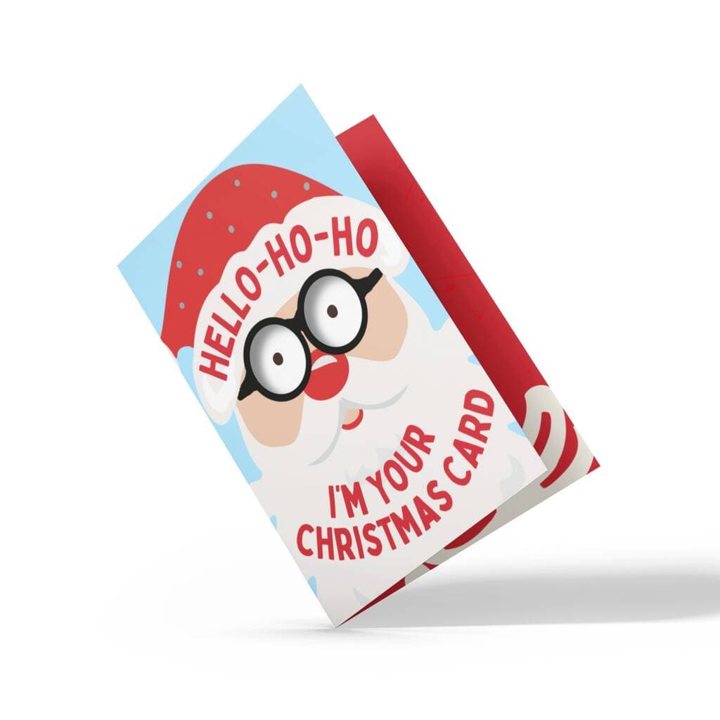 Scream & Shake Santa Christmas Card 🎅🎄