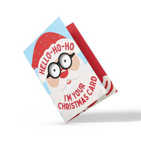 Scream & Shake Santa Christmas Card 🎅🎄