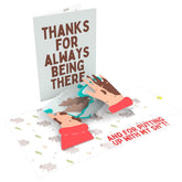 Sh*t Nappy 💩🔥 - 3D Inappropriate Greeting Card