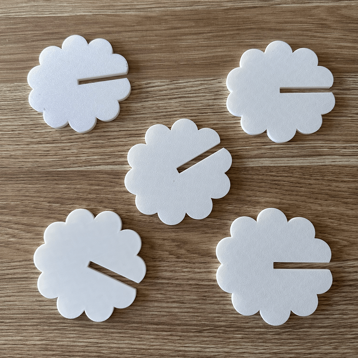 Sheep - 3D Coaster Set 🐑☁️