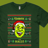 Shrek The Halls 💚🎄 - Men's T Shirt