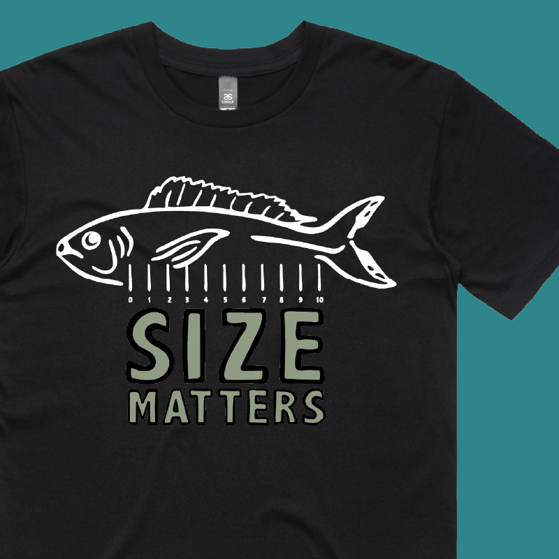 Size Matters 🐟📏 – Men's T Shirt
