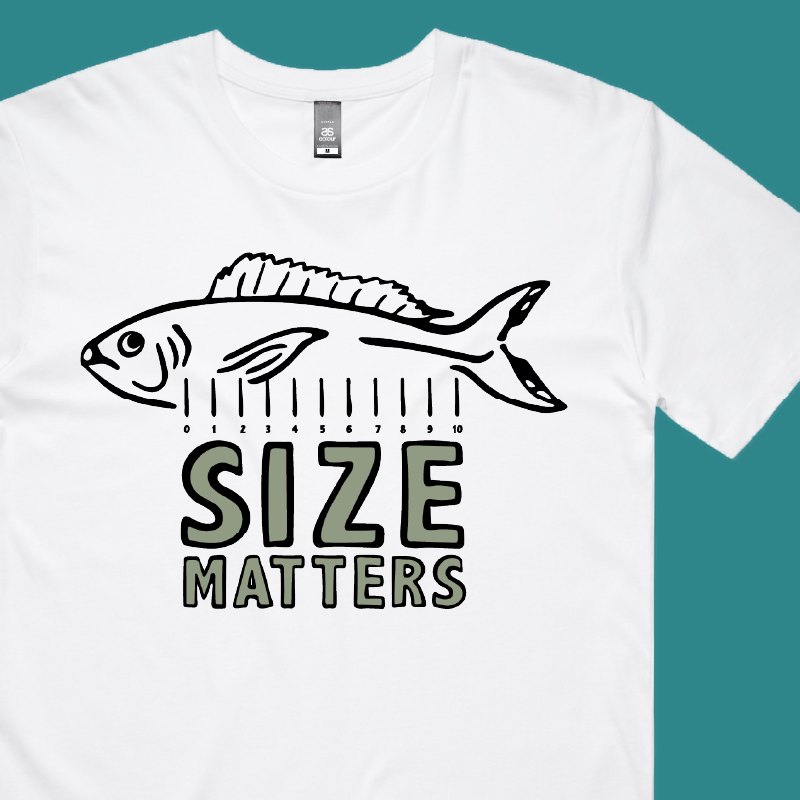 Size Matters 🐟📏 – Men's T Shirt