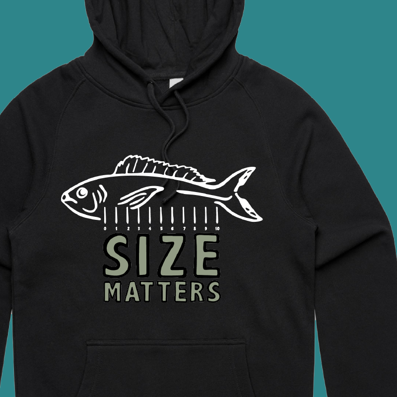 Size Matters 🐟📏 – Unisex Hoodie