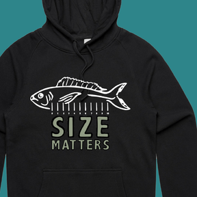 Size Matters 🐟📏 – Unisex Hoodie