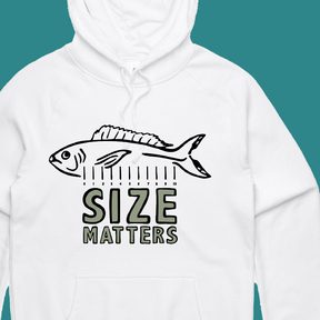 Size Matters 🐟📏 – Unisex Hoodie